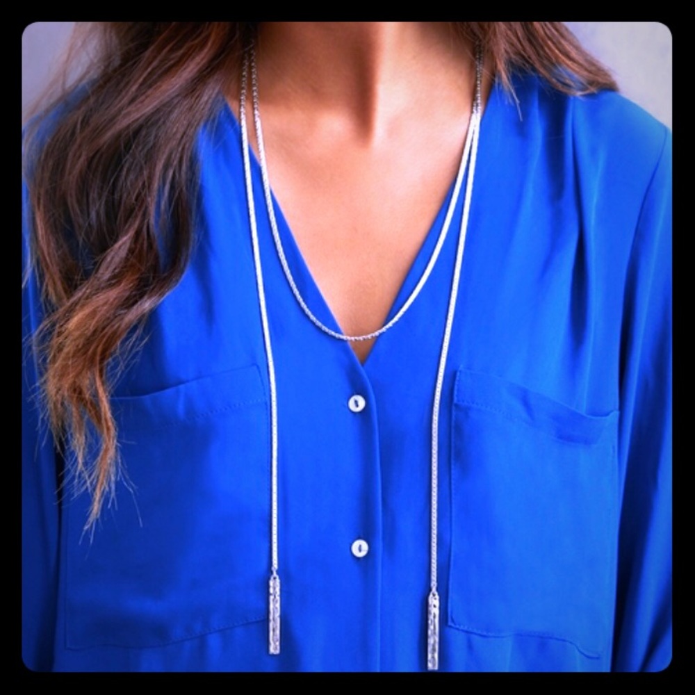 ✨LAST CALL✨Chloe&Isabel Hero Metal Lariat Necklace